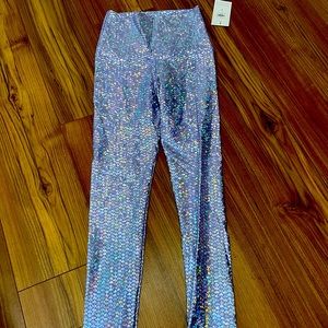 Emily Hsu mermaid leggings, NWT!!